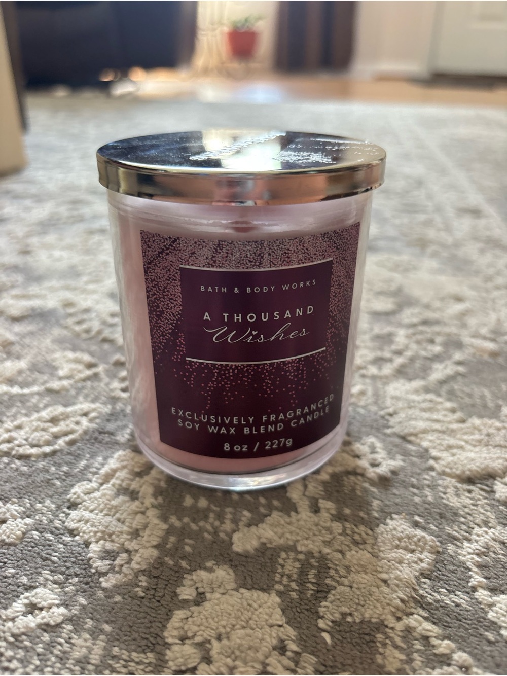 Bath and body works candle